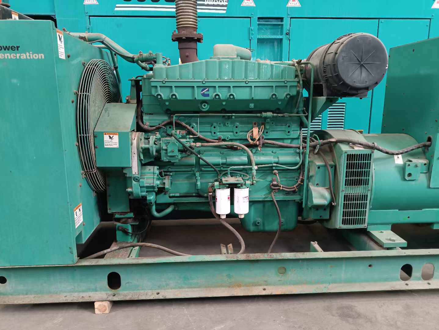 贵港过载会对 600kW 柴油发电机组造成哪些损害？